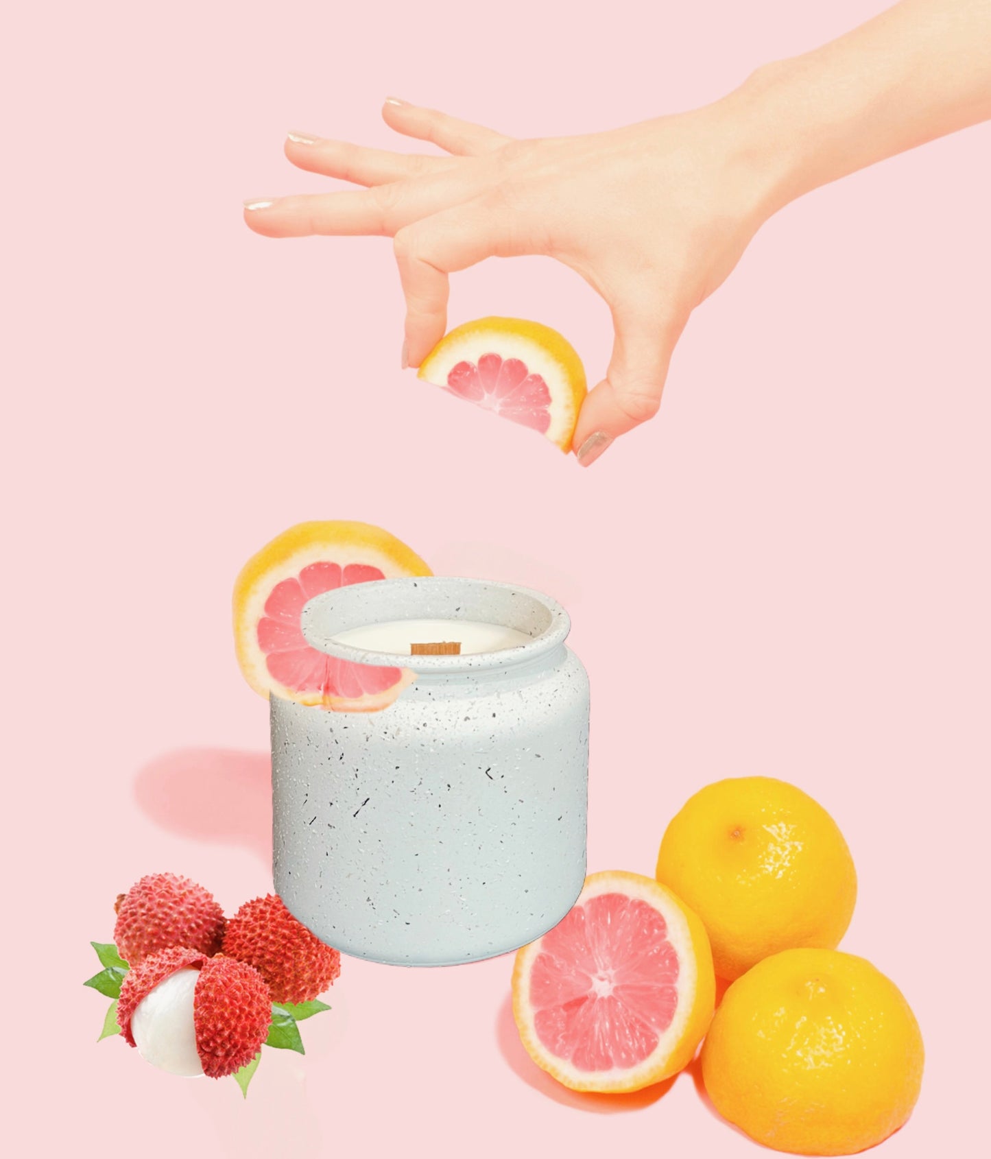 Pink Citron Grapefruit Candle