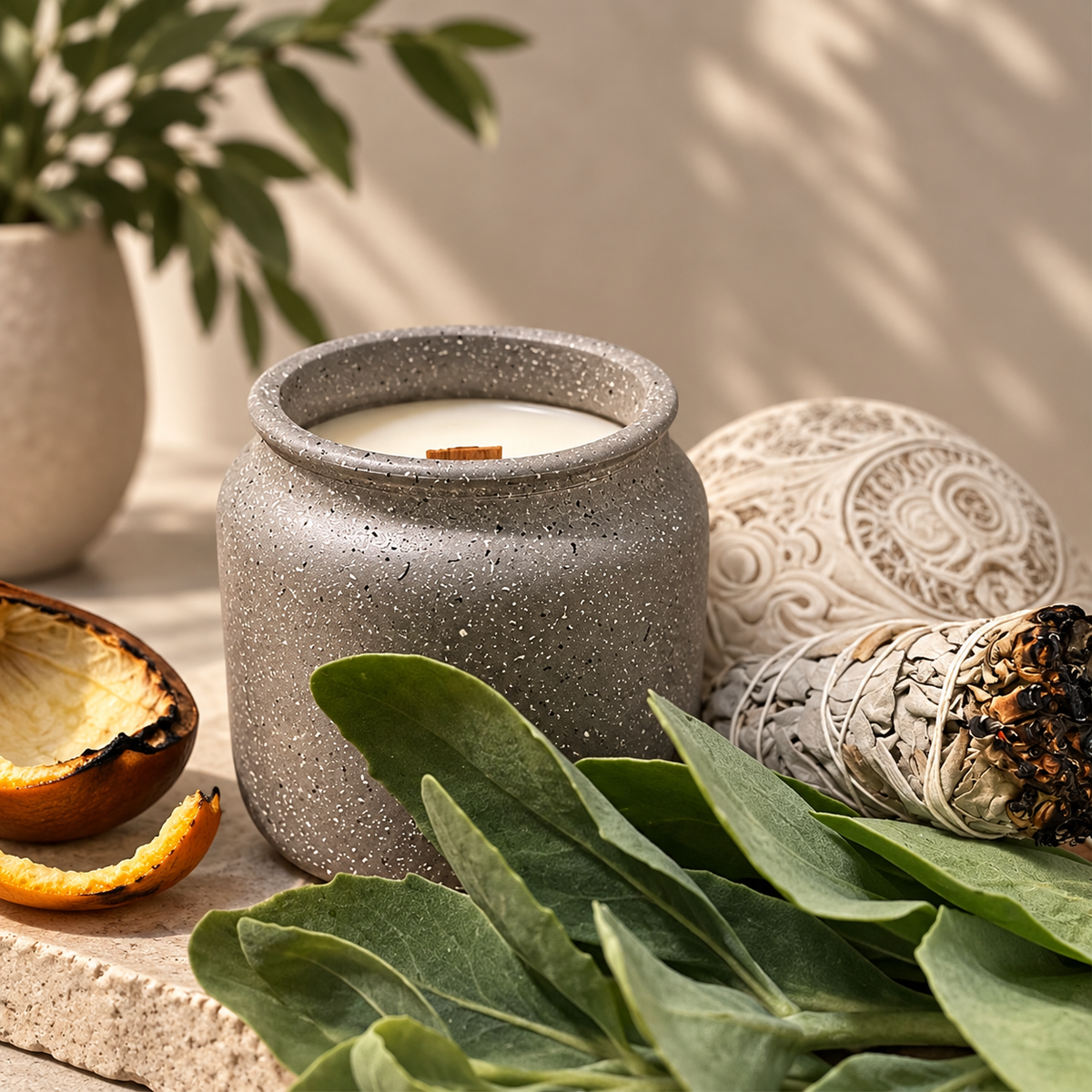 Namaste Candle