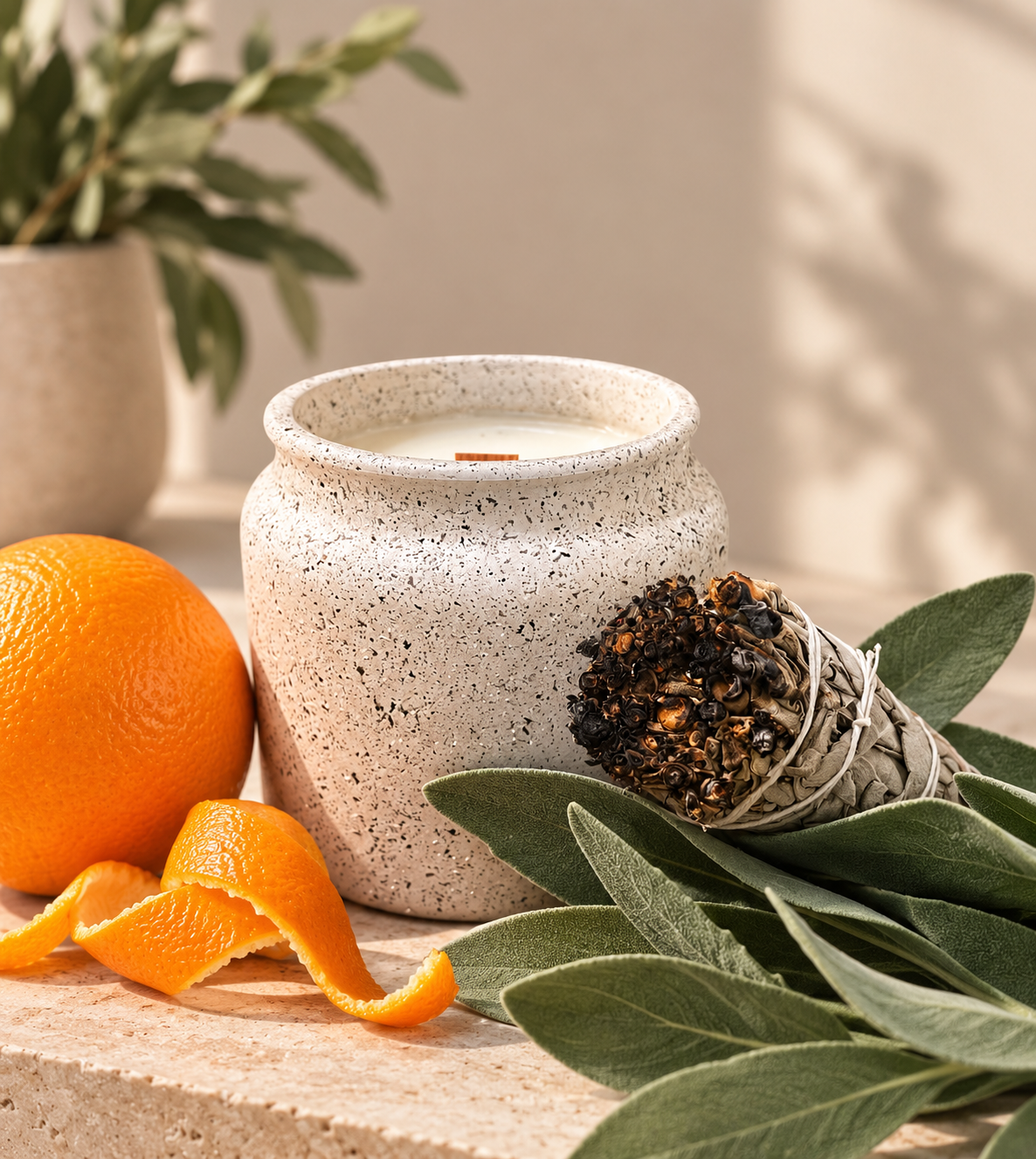 Namaste Candle