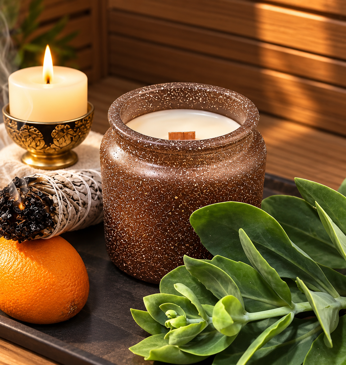 Namaste Candle
