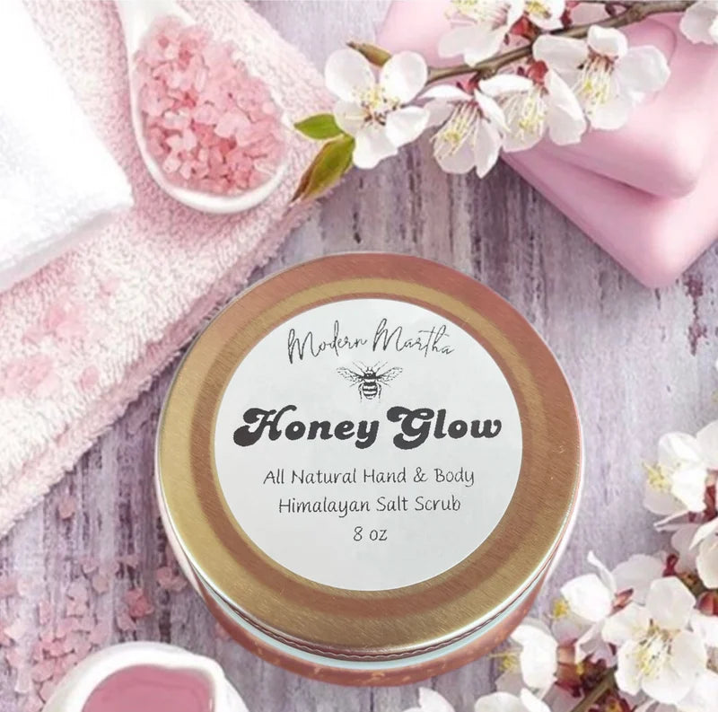 Honey Glow 100% Natural Hand & Body Scrub